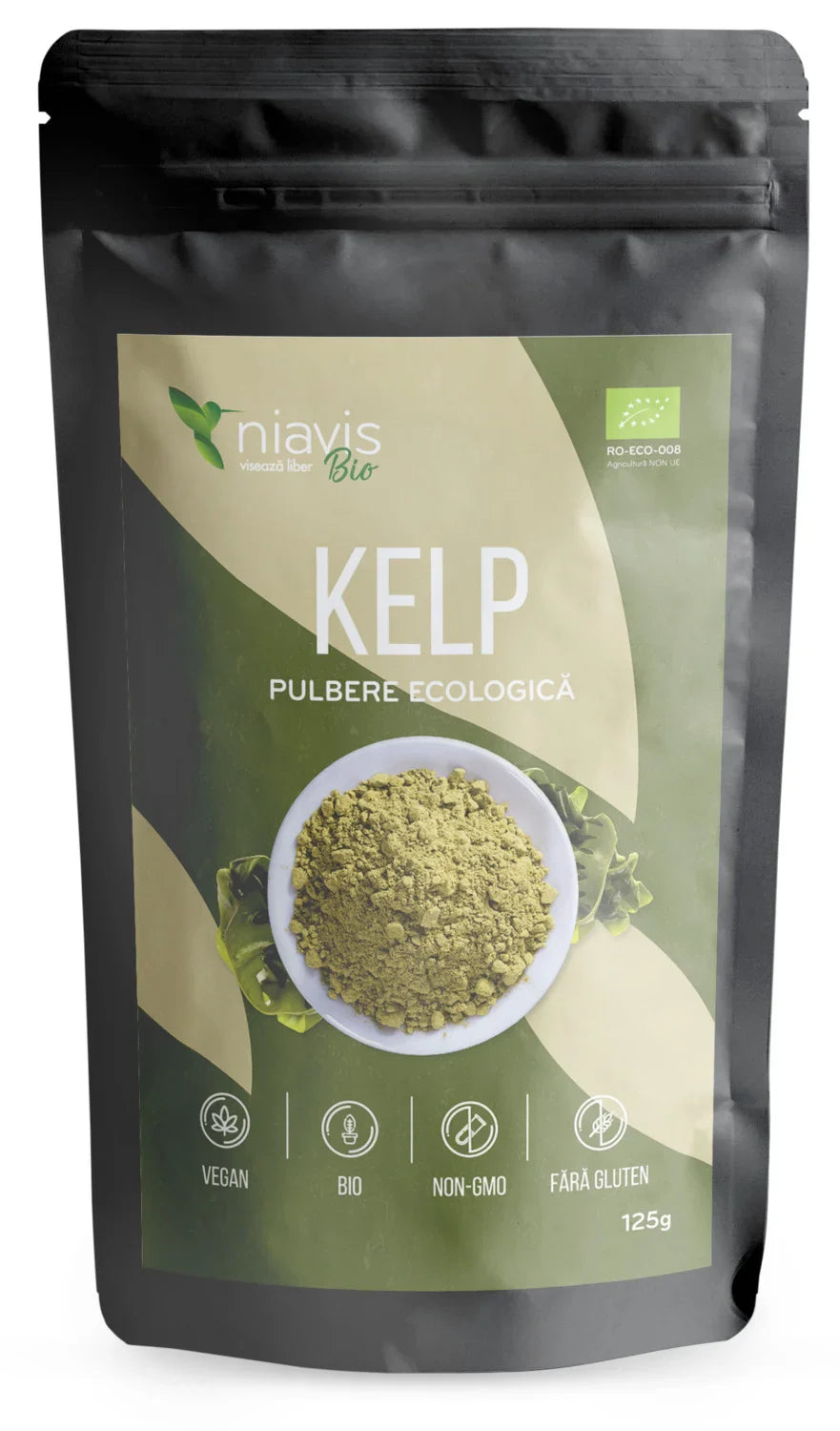 Kelp Pulbere Ecologica (Bio), 125 g-NIAV.00005