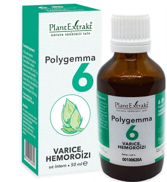 Polygemma 6 Varice, Hemoroizi, 50 ml-PLAX.00118