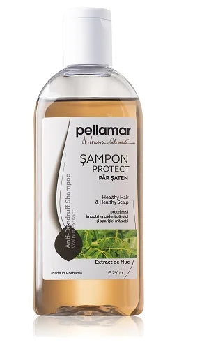 Sampon pentru Par Saten cu Extract de Nuc, 250 ml-PELL.00018