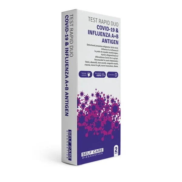 Test rapid antigen duo COVID-19 & Influenza A+B-GUAN.00005