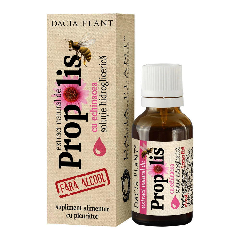 Propolis + echinacea fara alcool picurator 20ml-DACP.00700