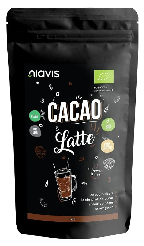 Cacao Latte Pulbere Ecologica, 150 g-NIAV.00129