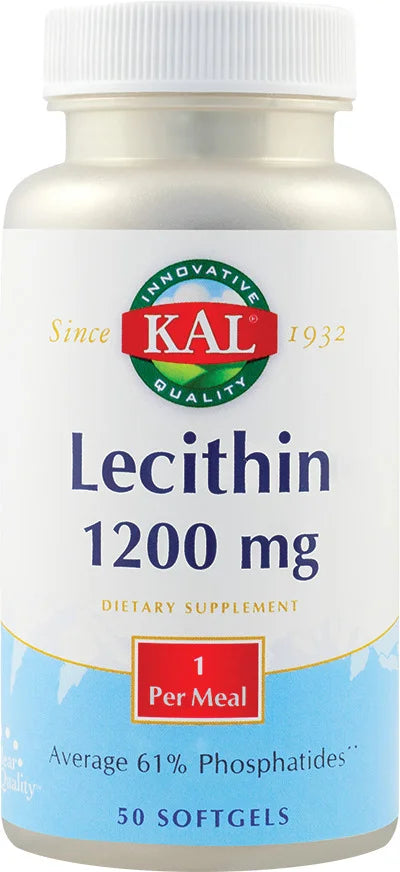 Lecithin 1200 mg, 50 capsule moi-SECO.00223