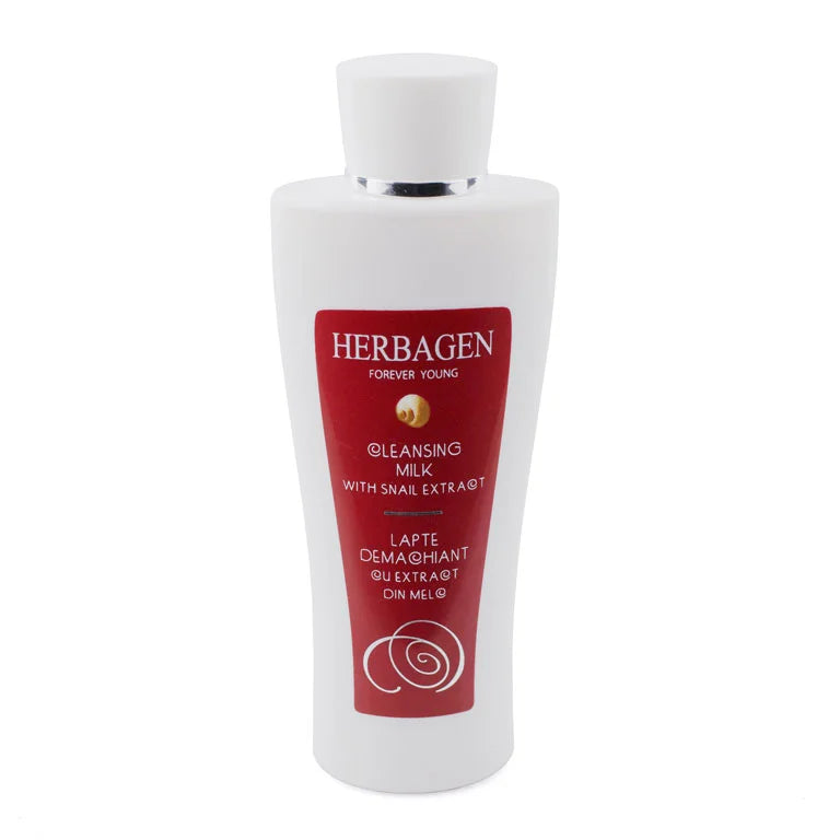 Lapte Demachiant cu Extract din Melc, 200 ml-HERB.00184