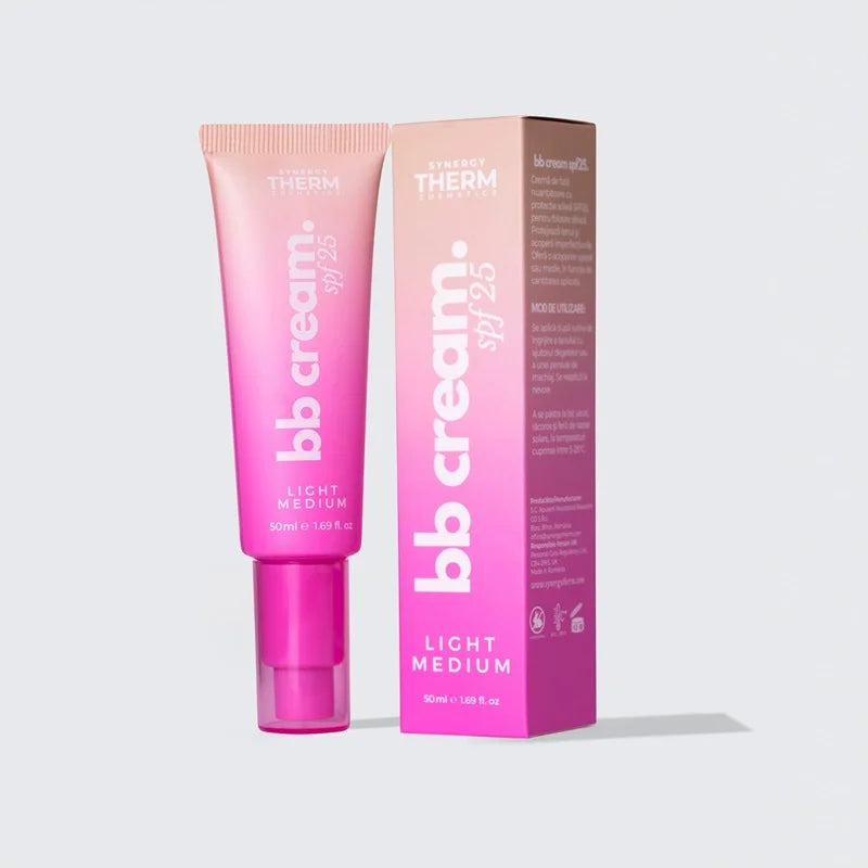 Crema de fata coloranta SPF25 BB Cream Light Medium, 50 ml -SYNG.00025