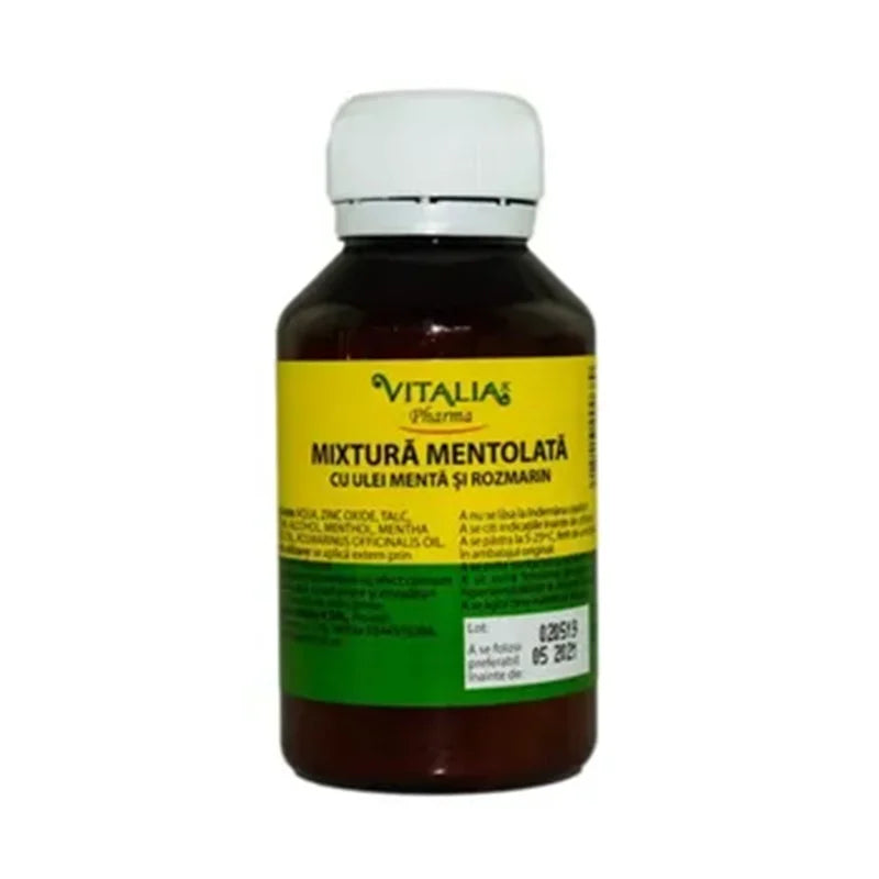 Mixtura mentolata cu menta si rozmarin, 100 ml-VITA.00083