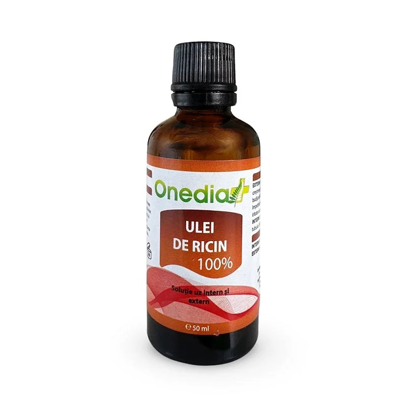 Ulei de Ricin 100%, 50 ml-ONED.00211