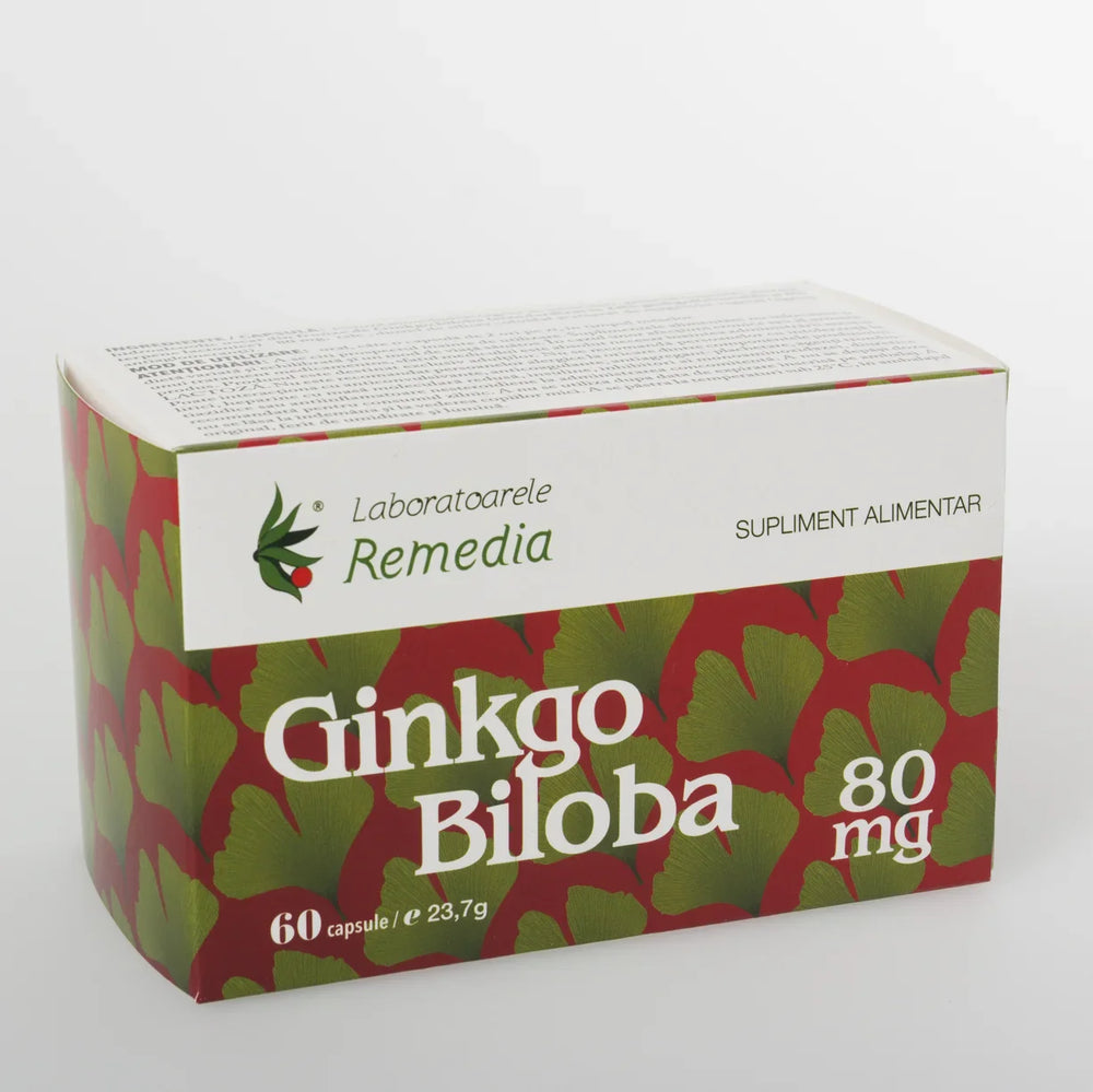 Ginkgo biloba 80 mg, 60 cps-REME.00153