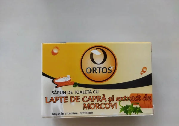 Sapun cu Lapte de Capra si Extract de Morcovi, 100 g-ORTO.00016
