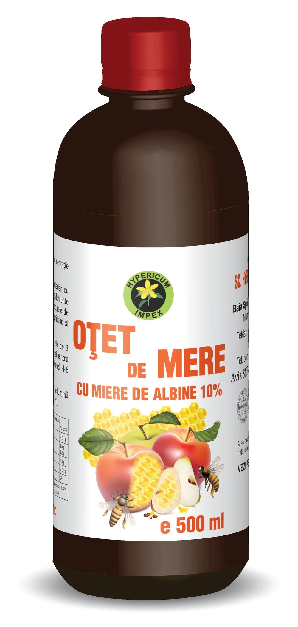 Otet de Mere + Miere, 500 ml-HYPE.00108