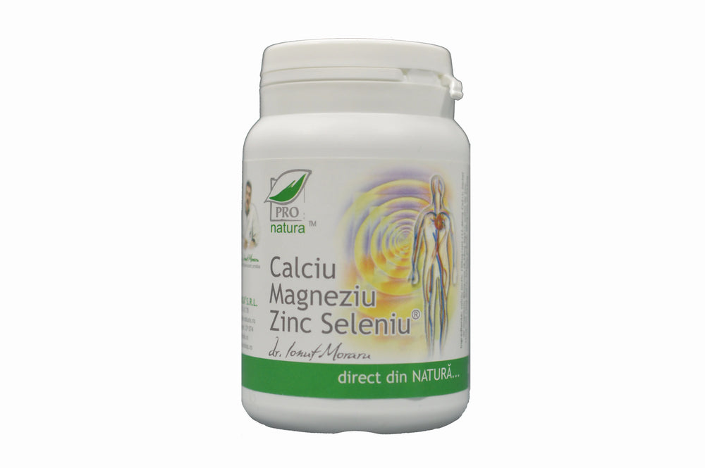 Ca Mg Zn Seleniu, 60 capsules-MEDI.00695