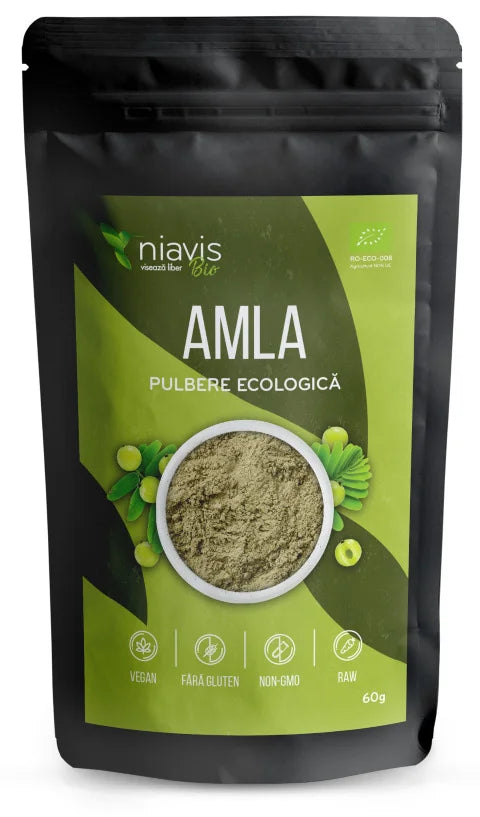 Amla Pulbere Ecologica (Bio), 60 g-NIAV.00043