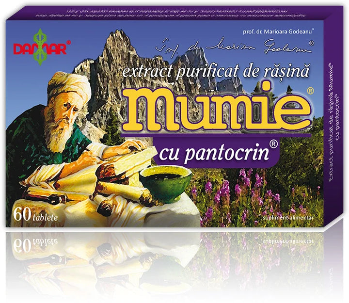 Mumie-extract rasina + pantocrin 60cpr-DAMG.00037