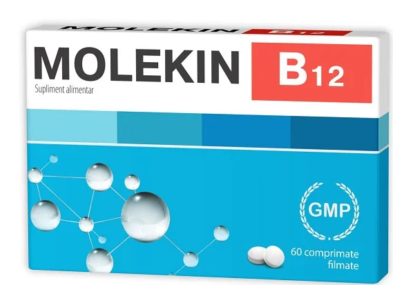Molekin B12, 60 comprimate-ZDRO.00563