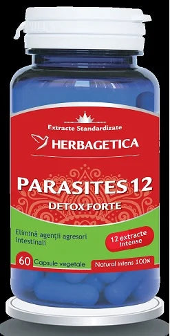 Parasites 12 Detox Forte, 60 cps-HERB.00983