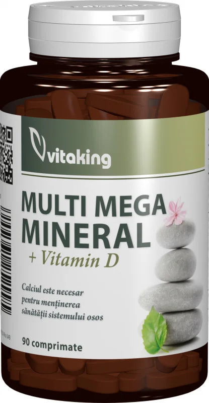 Multi Mega Mineral + Vitamina D, 90 comprimate-VITA.00112