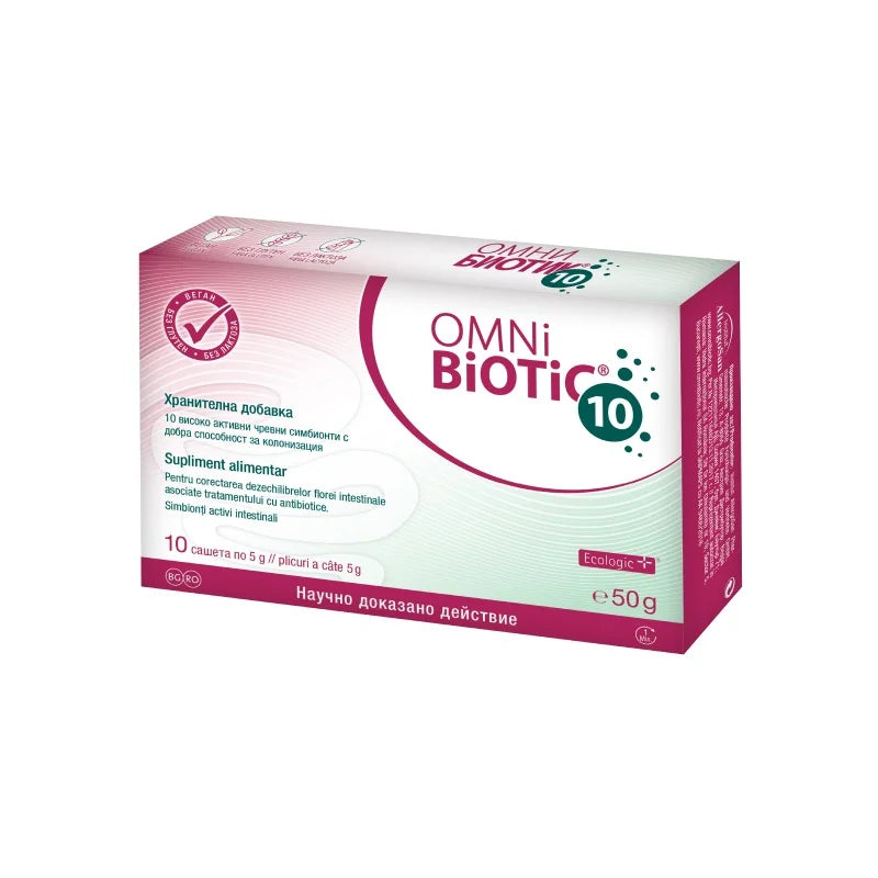 Omni-Biotic 10, 5 gr × 10 dz-VDRA.00019