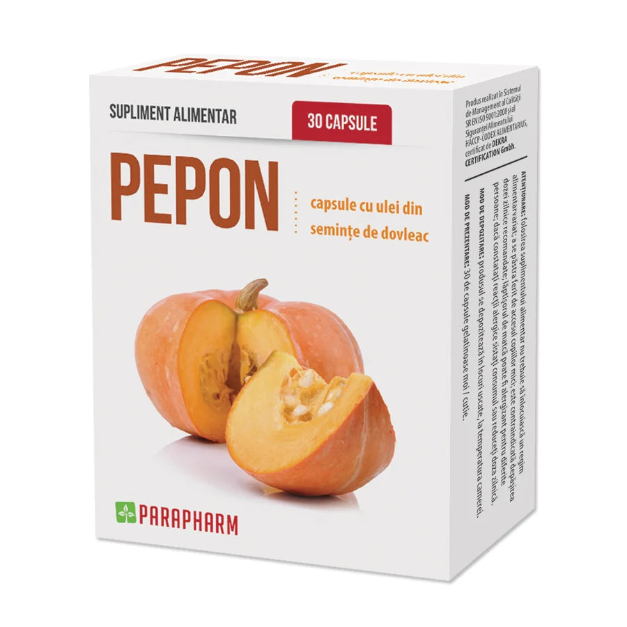 Ulei dovleac Pepon, 30 cps-QUAN.00076