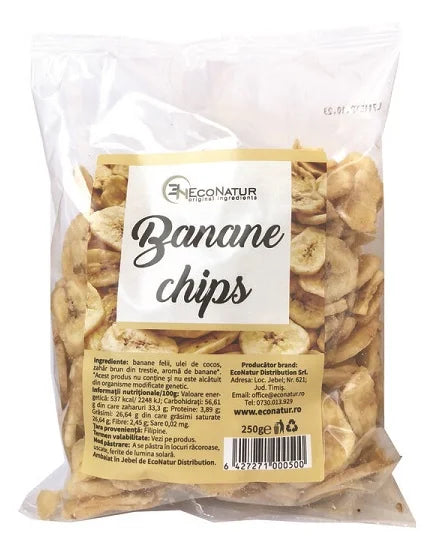 Banane Chips 250 gr-ECON.00046