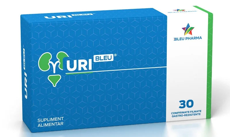 Uribleu, 30 comprimate gastrorezistente-BLEU.00008
