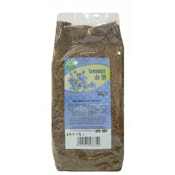 Seminte de In, 500 g-HERB.00724