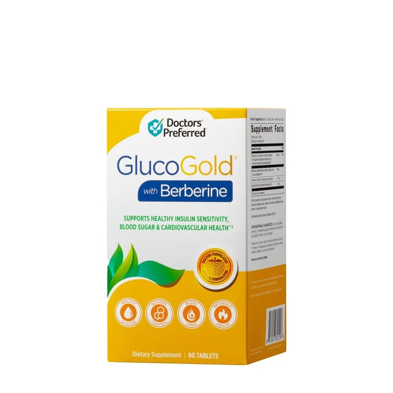 Glucogold cu berberina, 90 comprimate-GNCE.00255