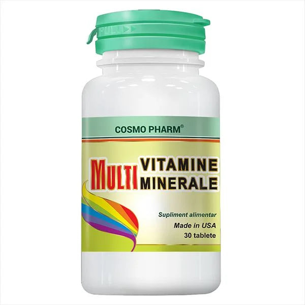 Multivitamine + minerale 30 comprimate-CSPH.00031
