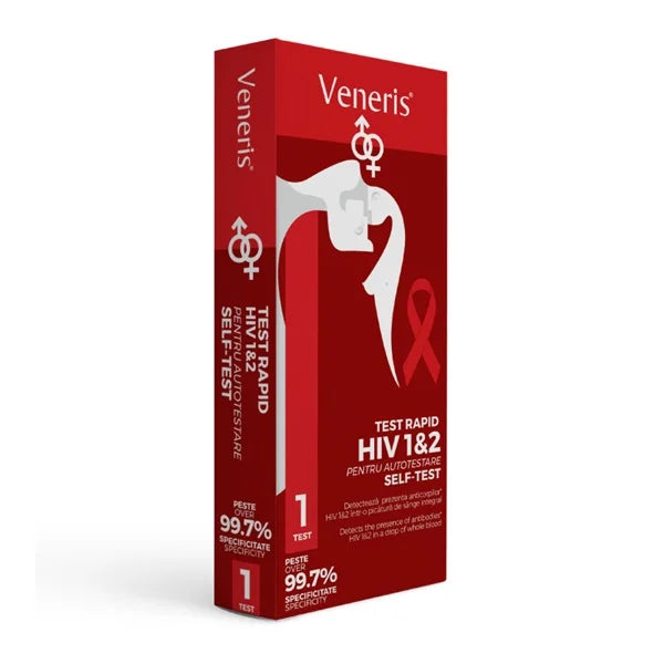 Veneris test pentru HIV 1 si 2, 1 bucata in cutie-BARZ.00035