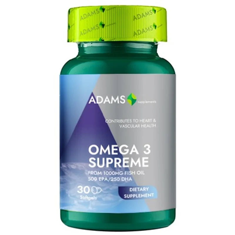 Omega 3 Supreme 1000 mg 30 cps gelatinoase moi-ADAM.01011