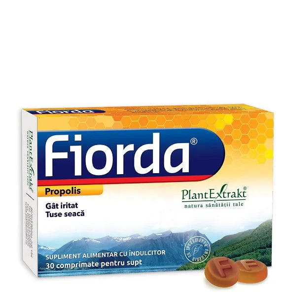 Fiorda Propolis de Supt, 30 comprimate-PLAX.00229