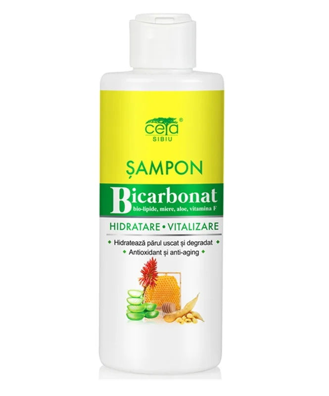 Sampon pentru hidratare si vitalizare cu bicarbonat, 200 ml-CETA.00107
