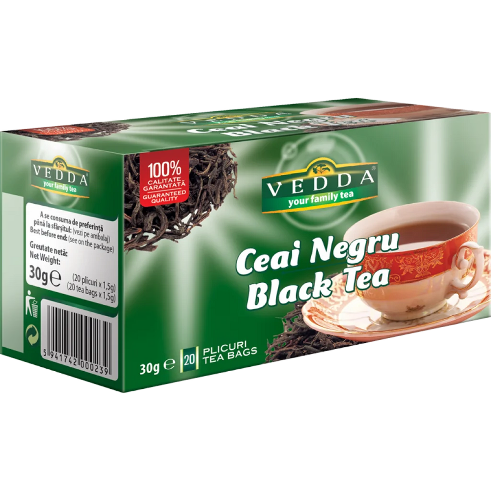 Ceai negru, 1,5 gr × 20 dz-VEDD.00028
