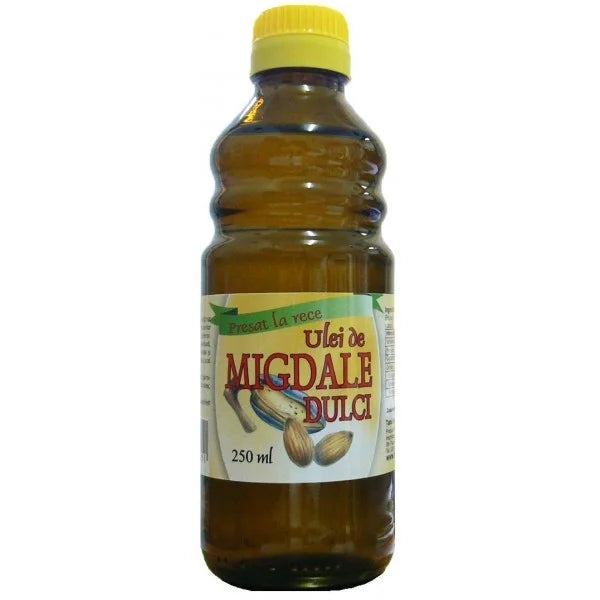 Ulei de Migdale Presat la Rece, 250 ml (Uz Intern)-HERB.00483