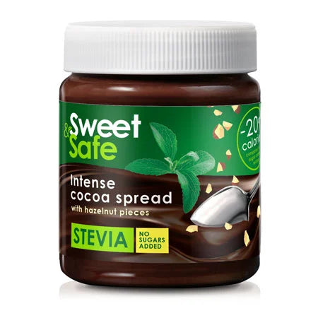 Crema intensa cacao & alune + Stevia, 220 gr (Sweet & Safe)-SLYD.00036
