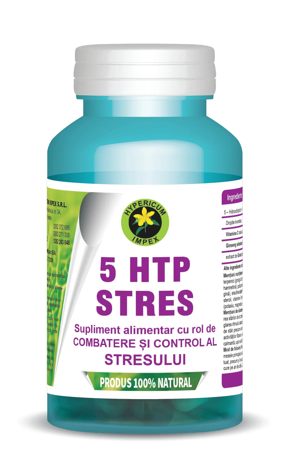 5-HTP Stres, 60 capsule-HYPE.00329