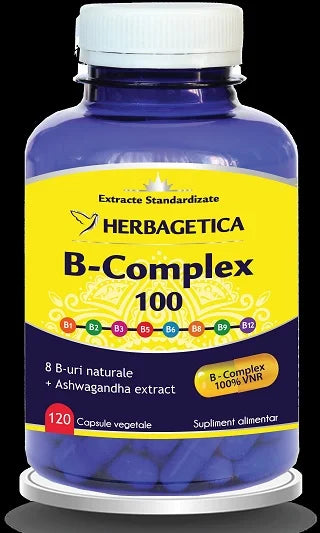B-Complex 100, 120 cps-HERB.01175
