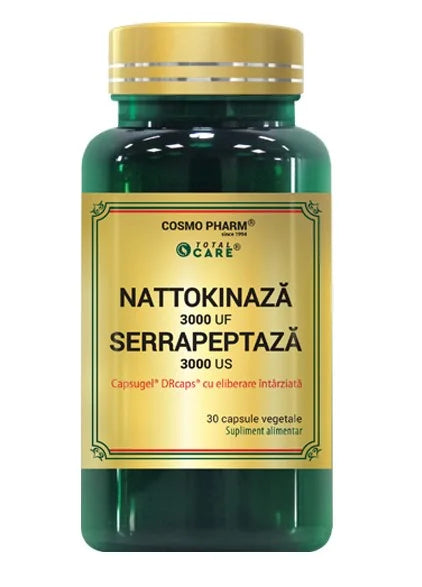 Nattokinaza Serrapeptaza 30 cps-COSM.00085