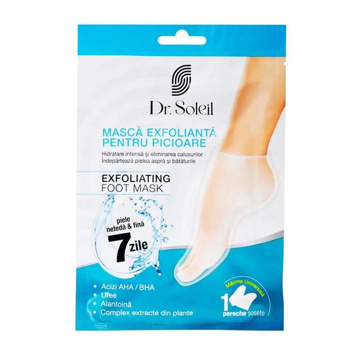 Masca exfolianta pentru picioare 1 pereche-DR.S.00060