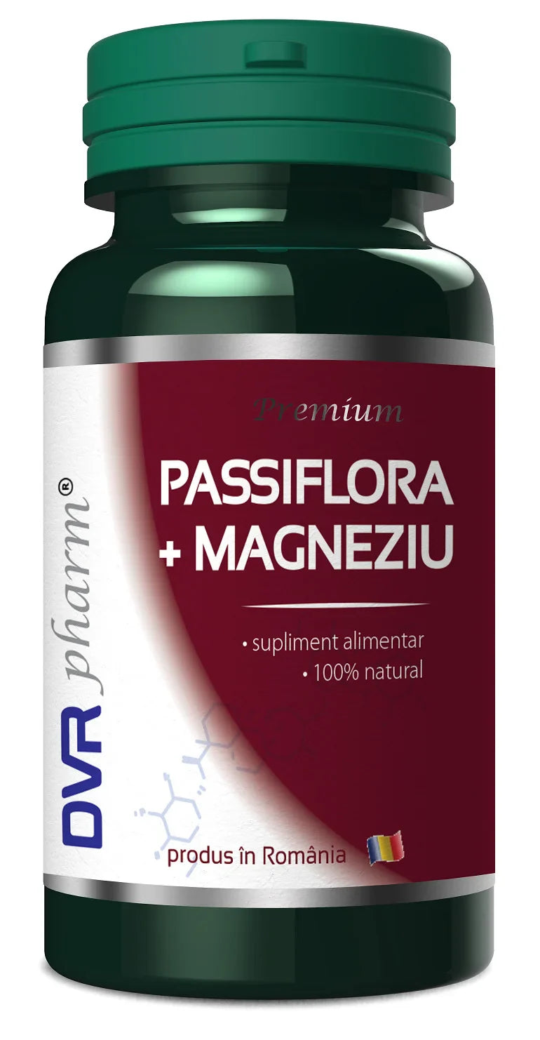 Passiflora + magneziu 60 cps-DVRP.00026