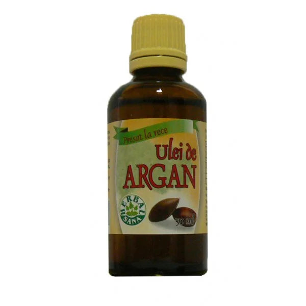 Ulei de Argan Presat la Rece, 50 ml (Uz Intern)-HERB.00522