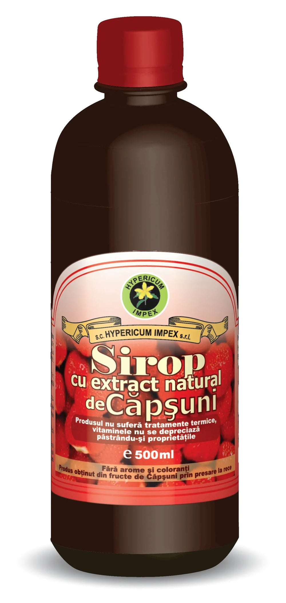 Sirop de Capsuni, 500 ml-HYPE.00128