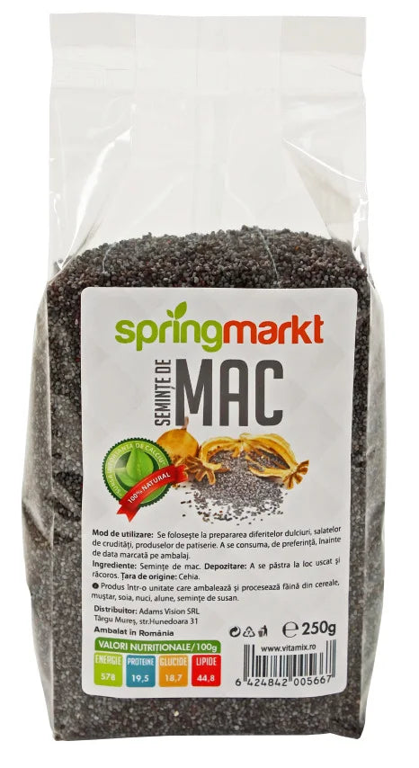 Seminte de mac, 250 gr-ADAM.00358