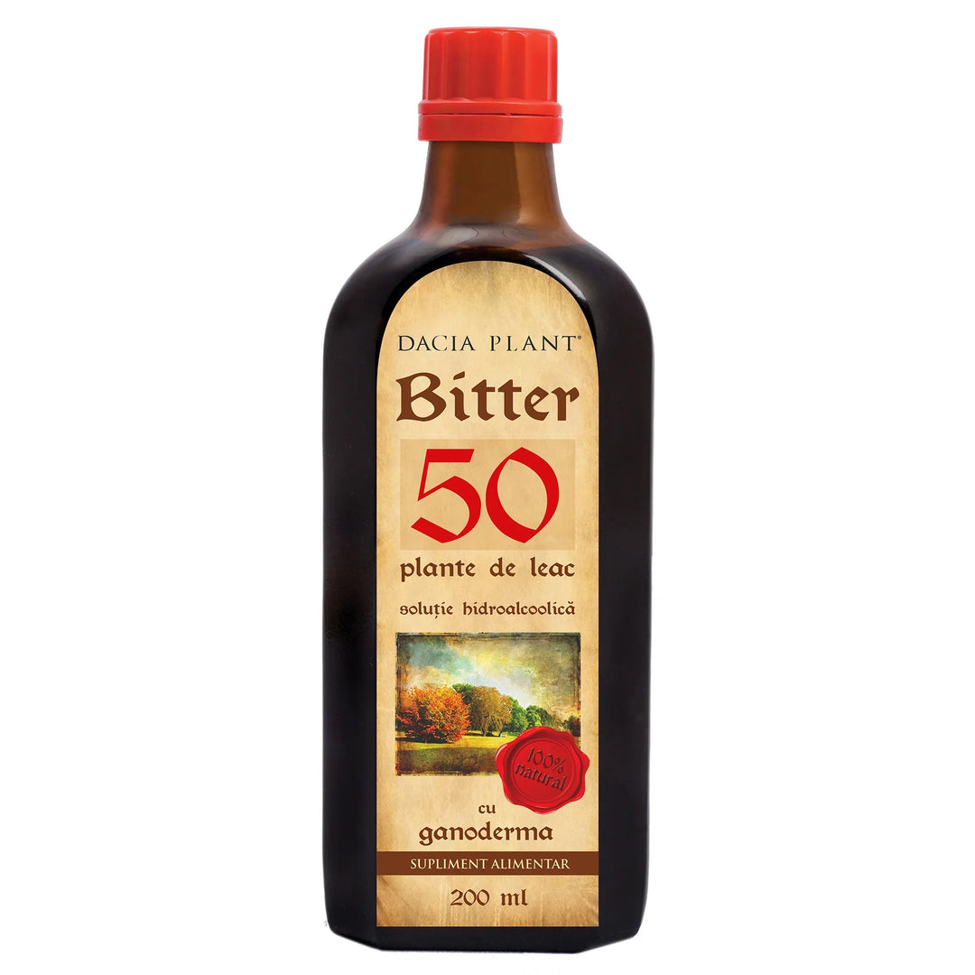 Bitter 50 plante cu ganoderma 200ml-DACP.00027