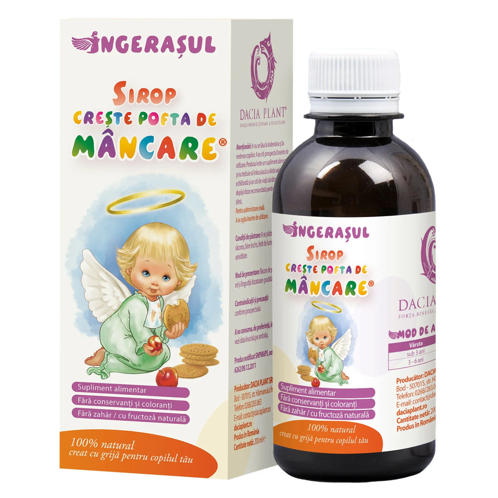 Ingerasul sirop creste pofta de mancare 200ml-DACP.00352