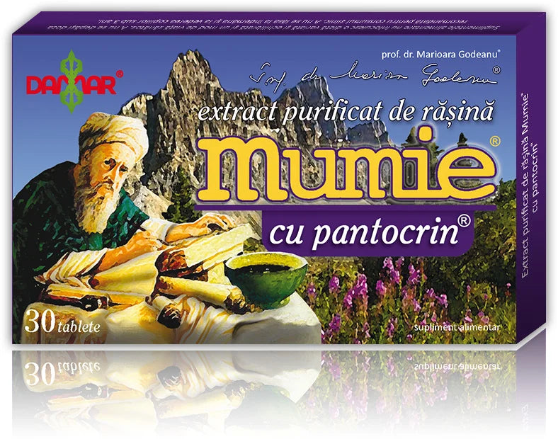 Mumie-extract rasina + pantocrin 30cpr-DAMG.00036
