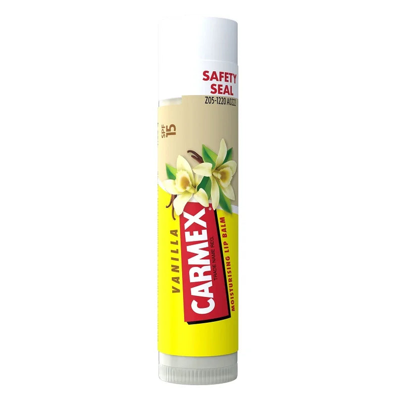 Balsam pentru buze uscate si crapate, SPF 15, aroma vanilie, 4.25 grame-CARM.00045