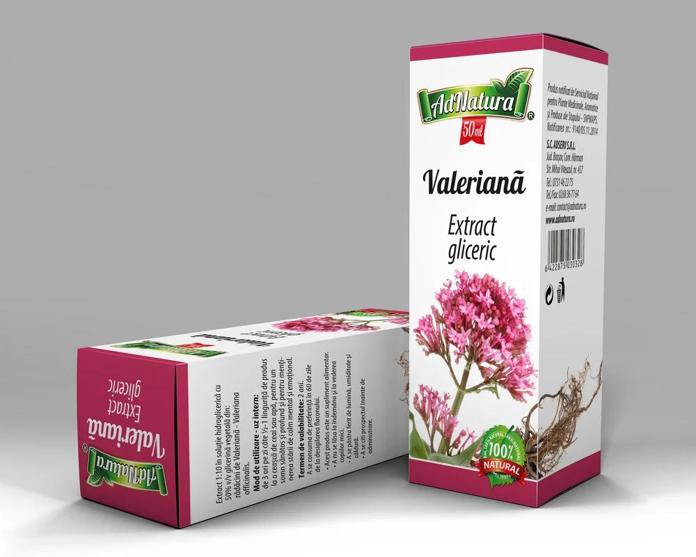  Extract gliceric valeriana radacina, 50ml-ADSV.00259