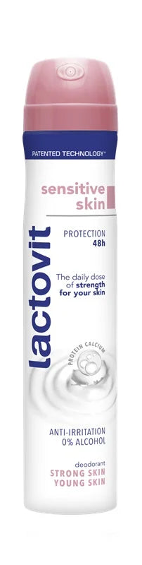 Lactovit Piele Sensibila, Deo Spray (0% alcool), 200 ml-LACT.00007