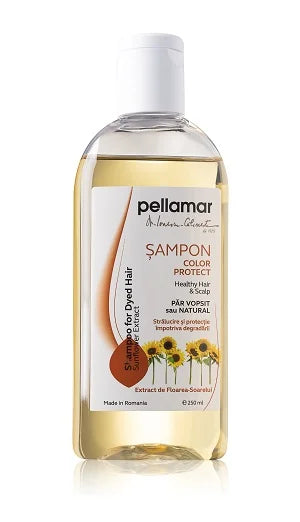 Sampon pentru Par Vopsit cu Extract de Floarea Soarelui, 250 ml-PELL.00037