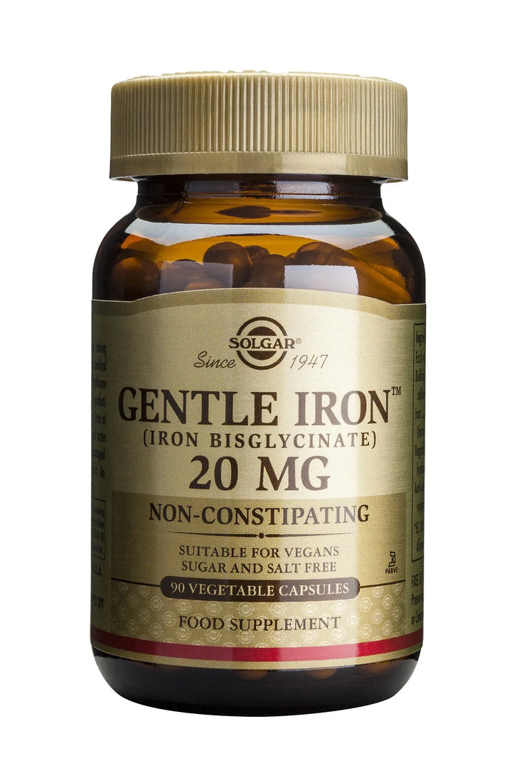 Gentle Iron 20 mg, 90 capsule-SOLG.00015